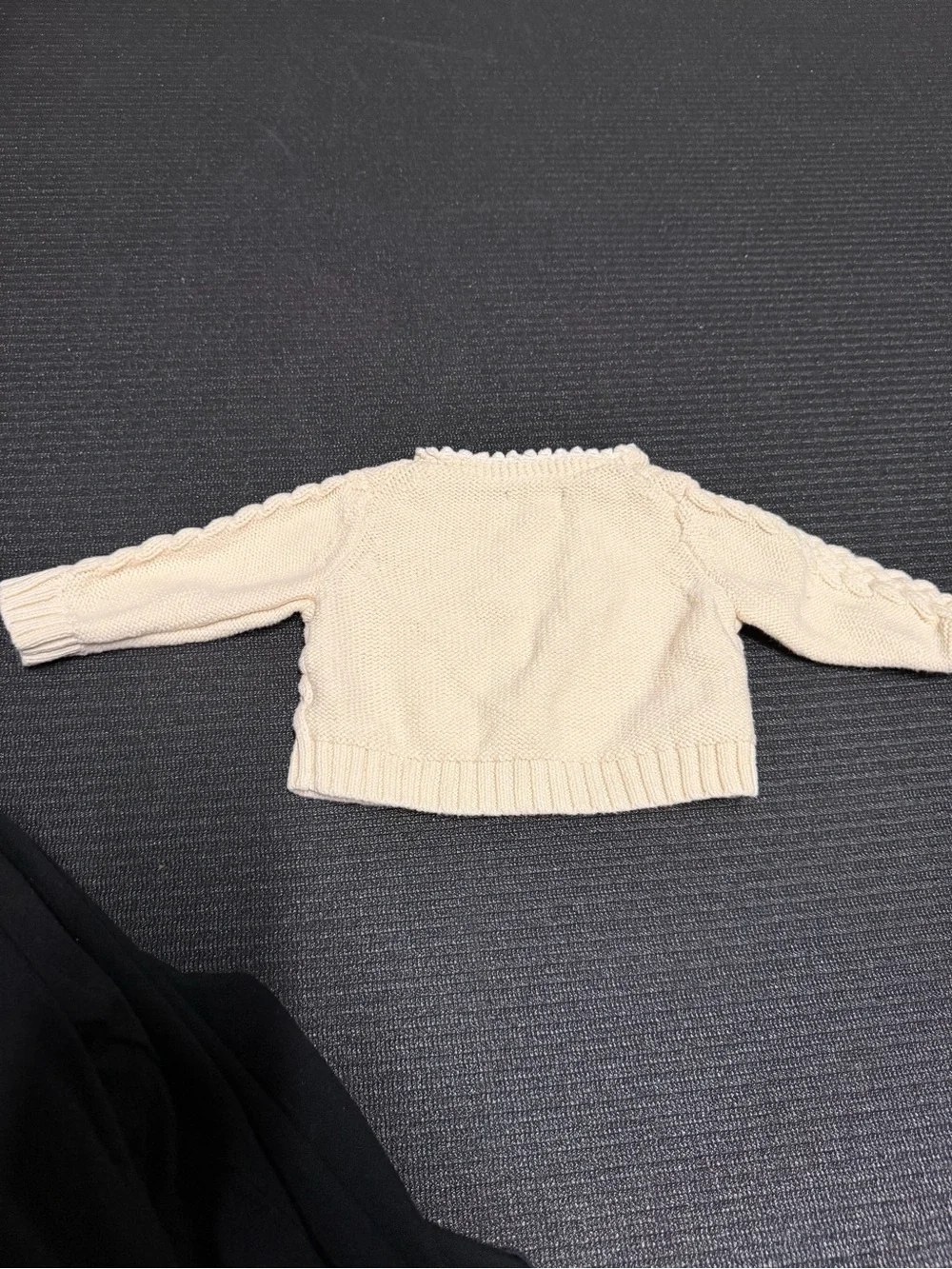 Baby Gap Cream Cable-Knit Baby Cardigan